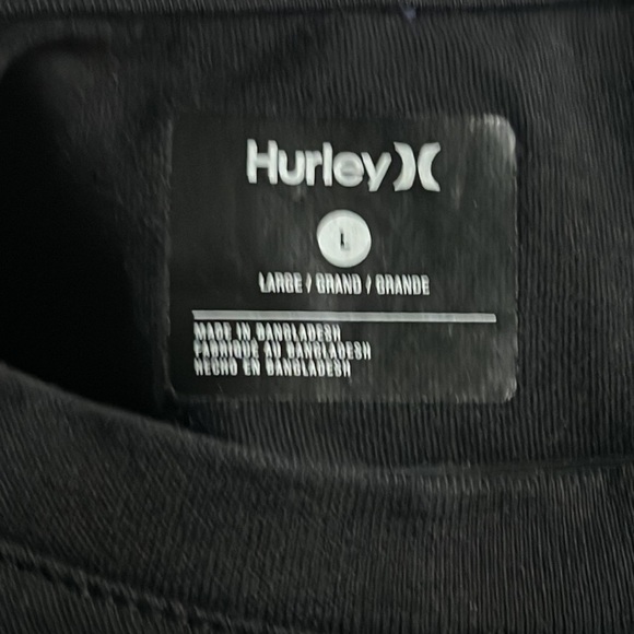 Hurley Pride Rainbow Flag Colors T-Shirt Large Embroidered Logo Short Sleeve - Picture 4 of 6